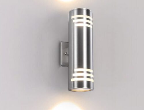 مصباح حائط خارجي من الفولاذ المقاوم للصدأ
