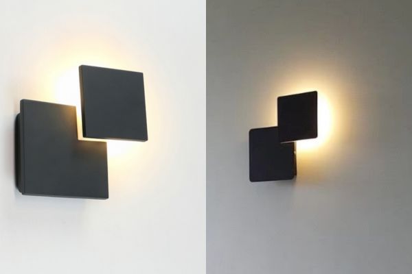 fornitore di applique quadrate up down