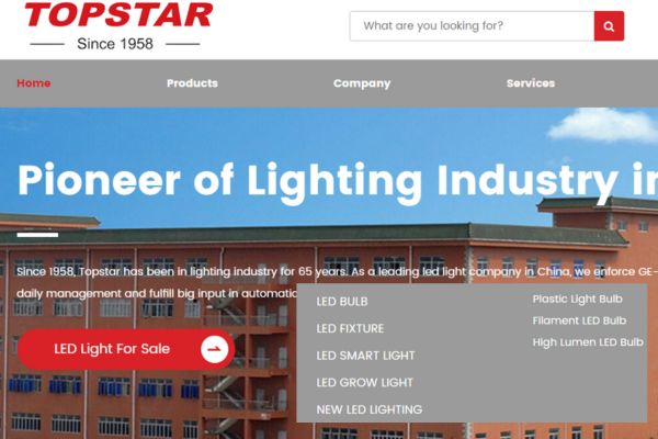 εργοστάσιο φωτισμού Topstar
