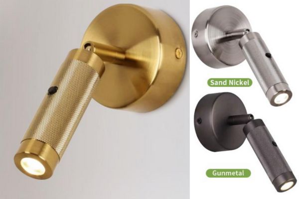 verstellbare Wandspotlights