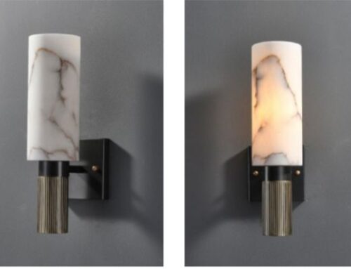 Lampatron Alabaster Wall Lamp