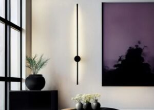 moderne minimalistische Wandleuchte