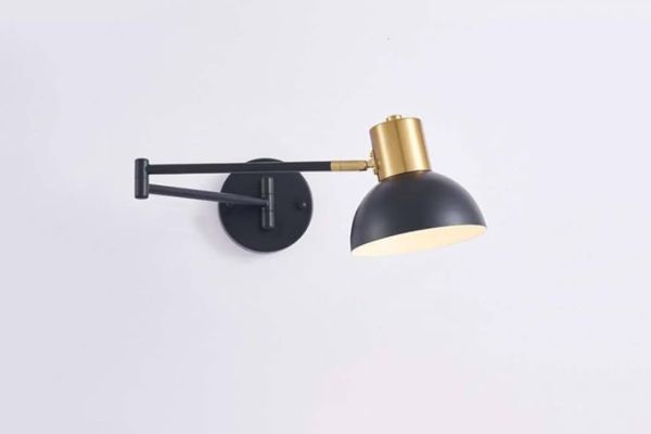 swing arm wall lamp