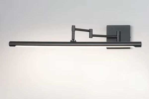 Schwarze Badezimmer-Leuchte