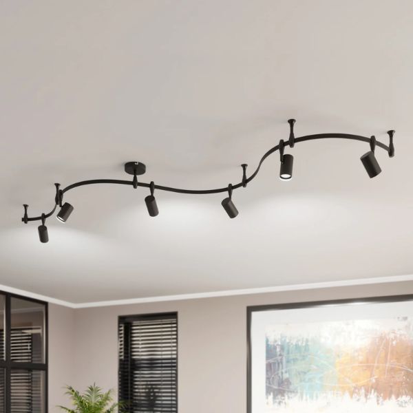 flexible magnetic track light
