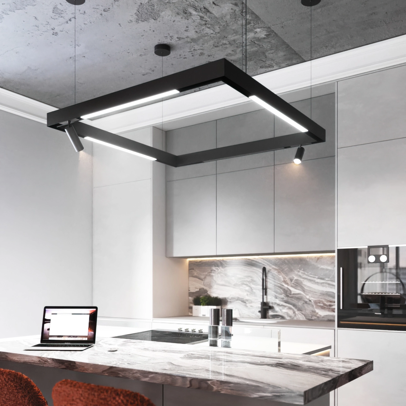 Schienensystembeleuchtung für Einzelhandelsgeschäfte