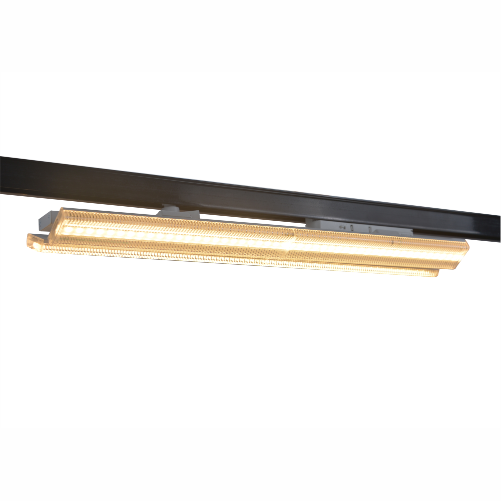 Beam Angle Adjustable Track Flat Optic Diffuser Lighting