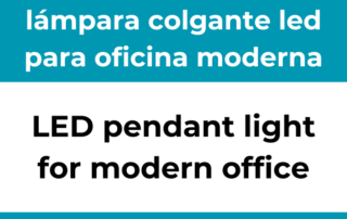 مصباح معلّق LED للمكتب العصري