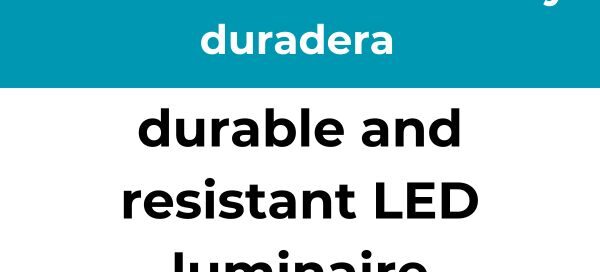 luminaria led resistente y duradera