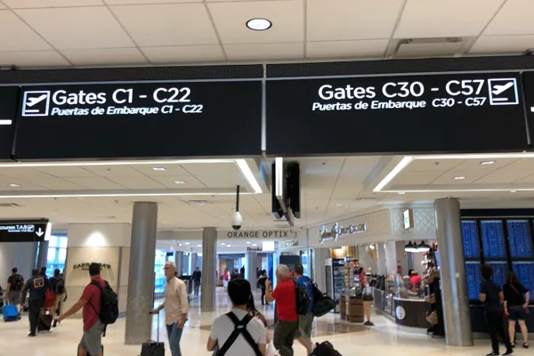 airport terminal lighting solution