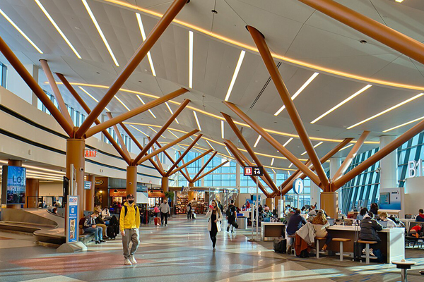 airport batten light