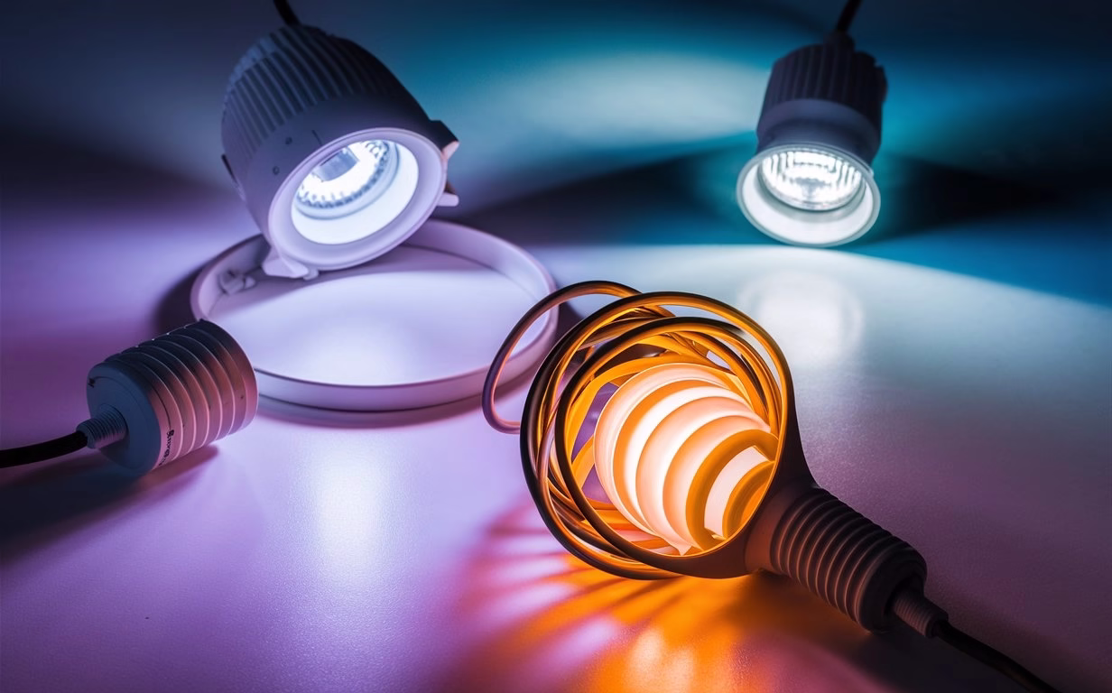 أفكار تصميم إضاءة الزاوية الكوفية