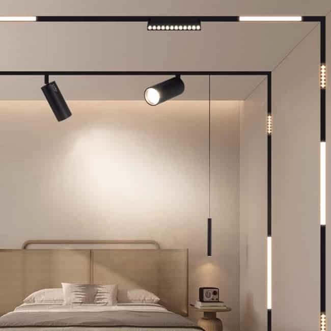 Magnetic Track Lighting Mechanism