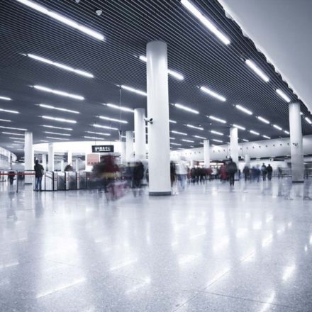 Iluminação de barra para aeroporto