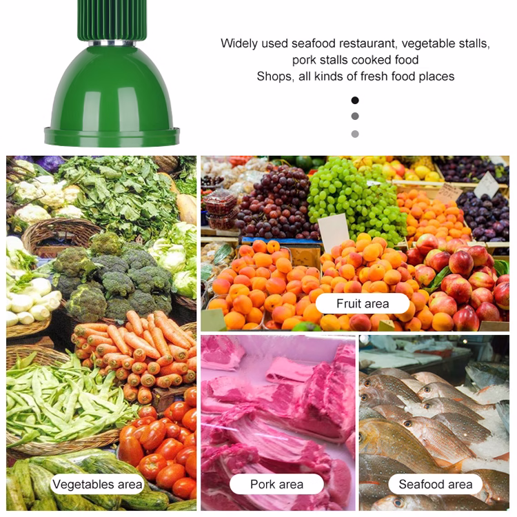 εφαρμογή φωτισμού φρέσκου κρέατος