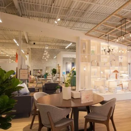 iluminação para loja de mobiliário