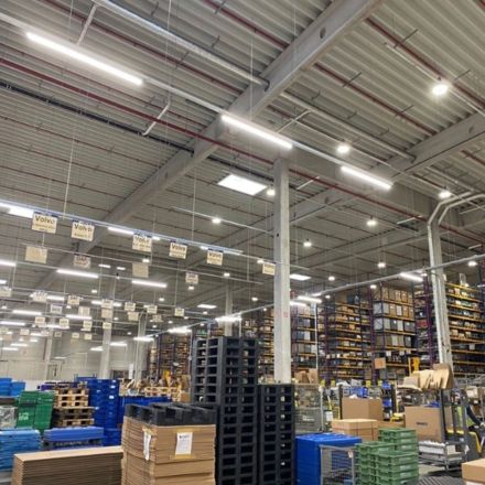 industrial batten light application