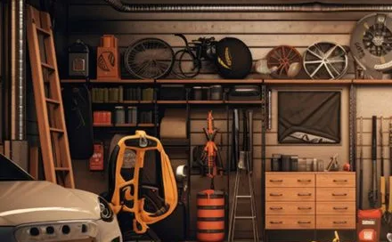 linear lighting for garage workshop