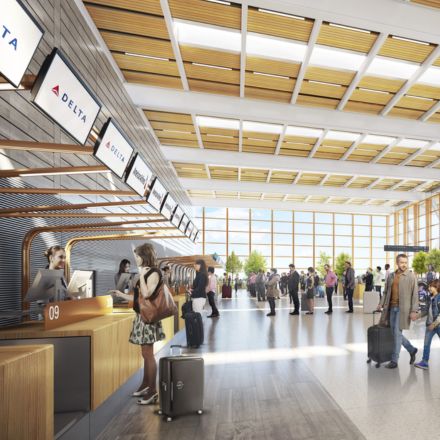 éclairage en rail pour aéroport