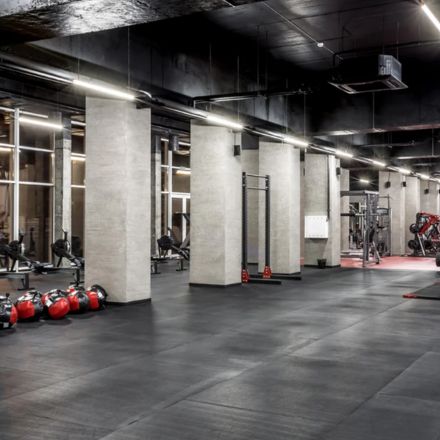 track lighting for fitness center