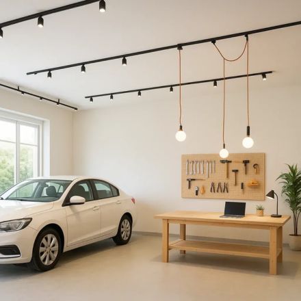 track lighting for garage