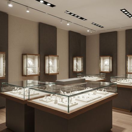 track lighting for jewelry store