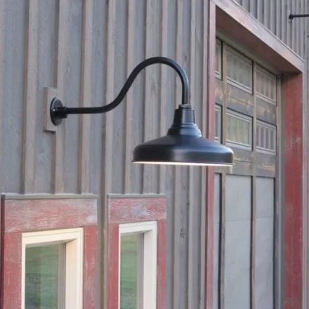 warehouse gooseneck lighting