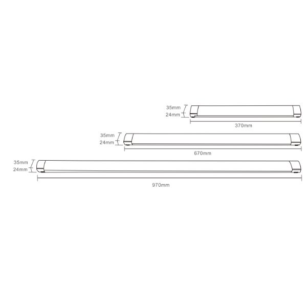 35mm Magnetic Linear Flood Light